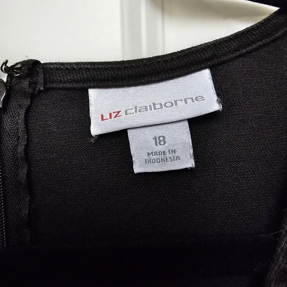 Liz Claiborne Denim Mid Sleve Dress - Picture 3 of 4